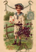 Sourire d'un enfant pour une f&ecirc;te joyeuse